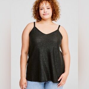 Torrid Black Relaxed Camisole Top
